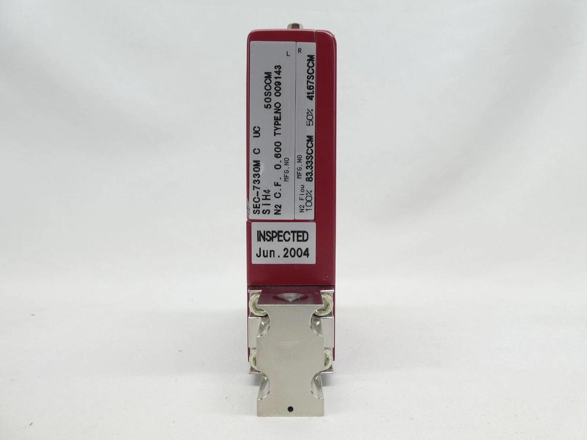 Used STEC SEC-7330M Mass Flow Controller MFC 50 SCCM SiH4 Reseller Lot of 12 Working