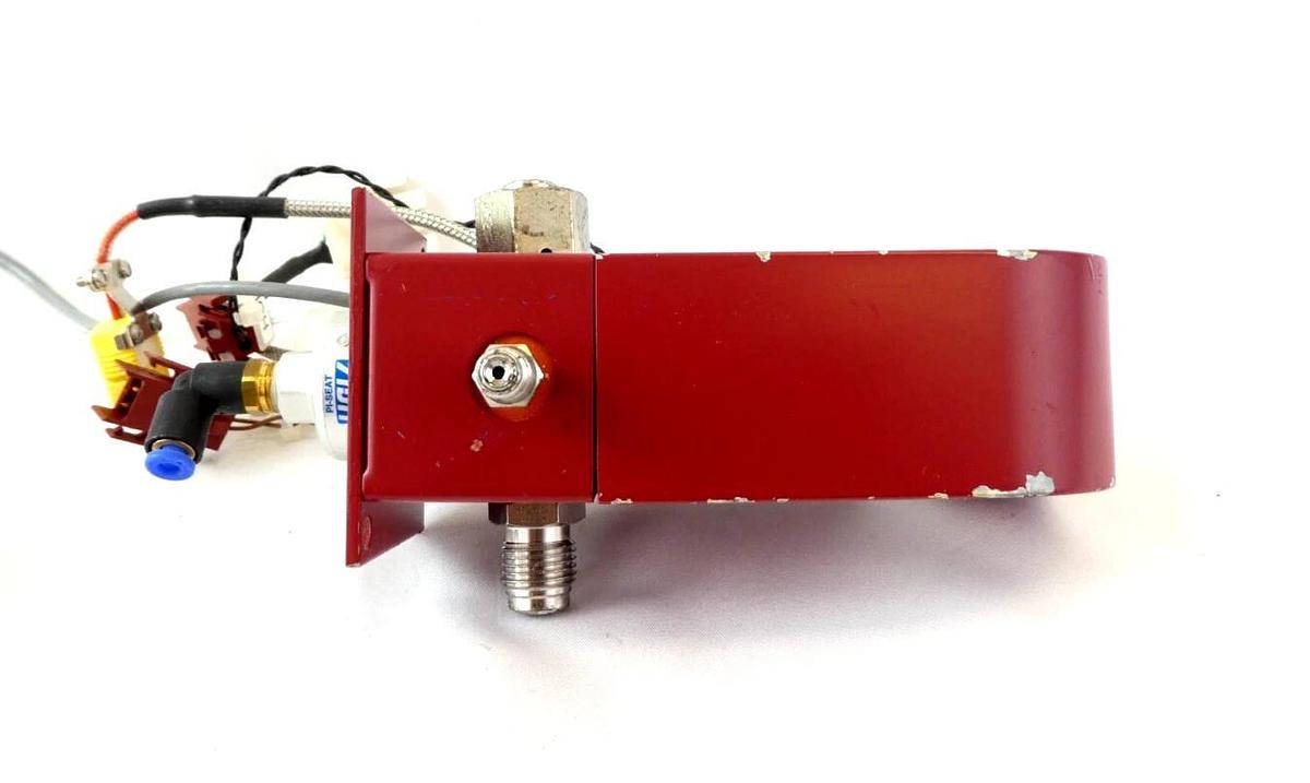 Used Horiba STEC LF-F30M-A-EVD Flow Controller with IV-2410AV-02H Valve Assembly