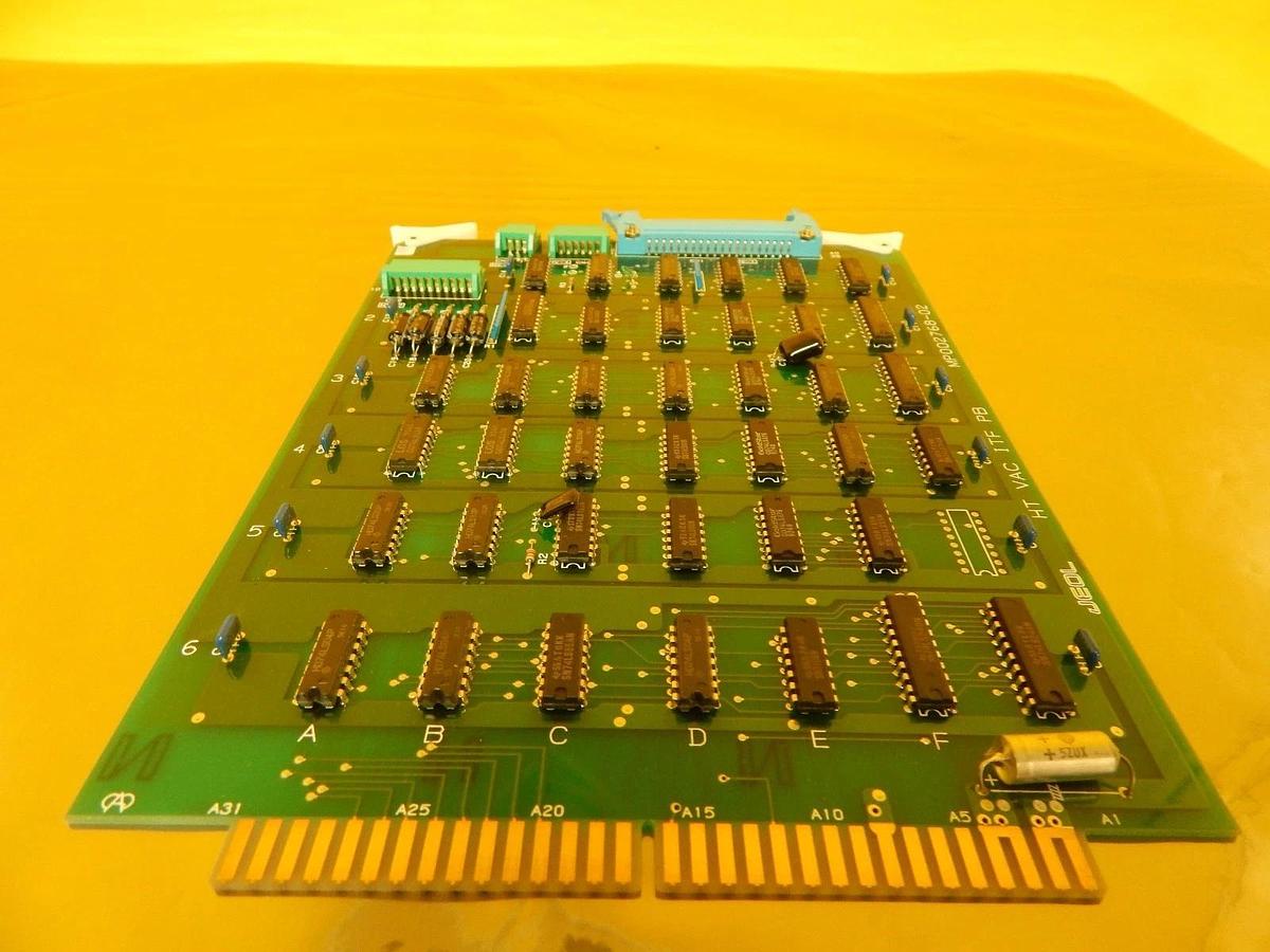 Used JEOL MP002768-02 HT VAC ITF PB Interface Board PCB Card EM-2010F Working