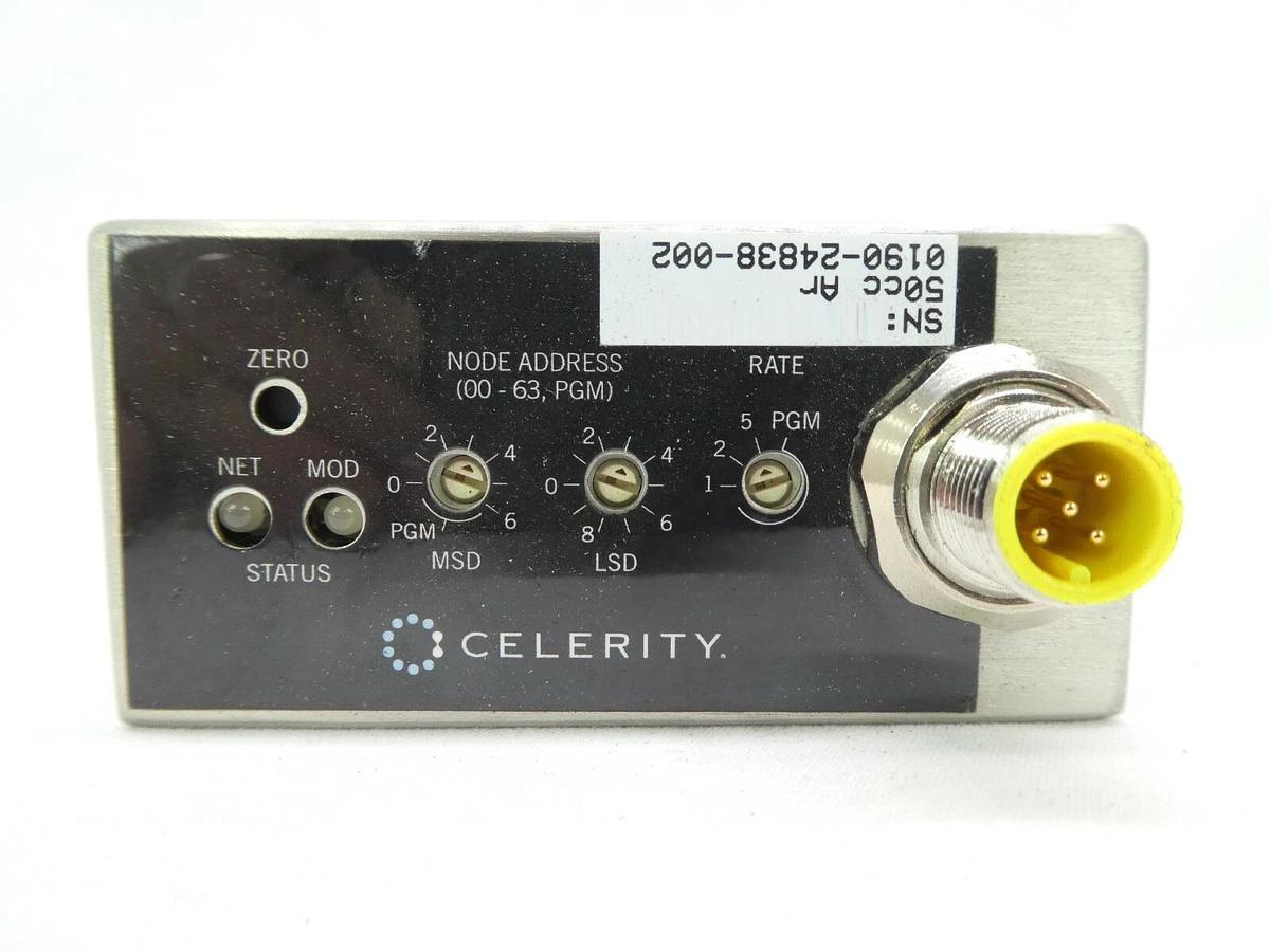 Used Celerity UFC-8165 Mass Flow Controller MFC AMAT 0190-24838 50cc Ar Working Spare