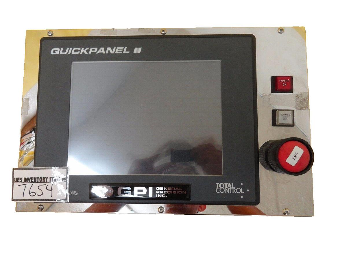 Used GPI General Precision 0303-063 Remote Panel RCD 3-4-1 SVG 90 I-Line Working
