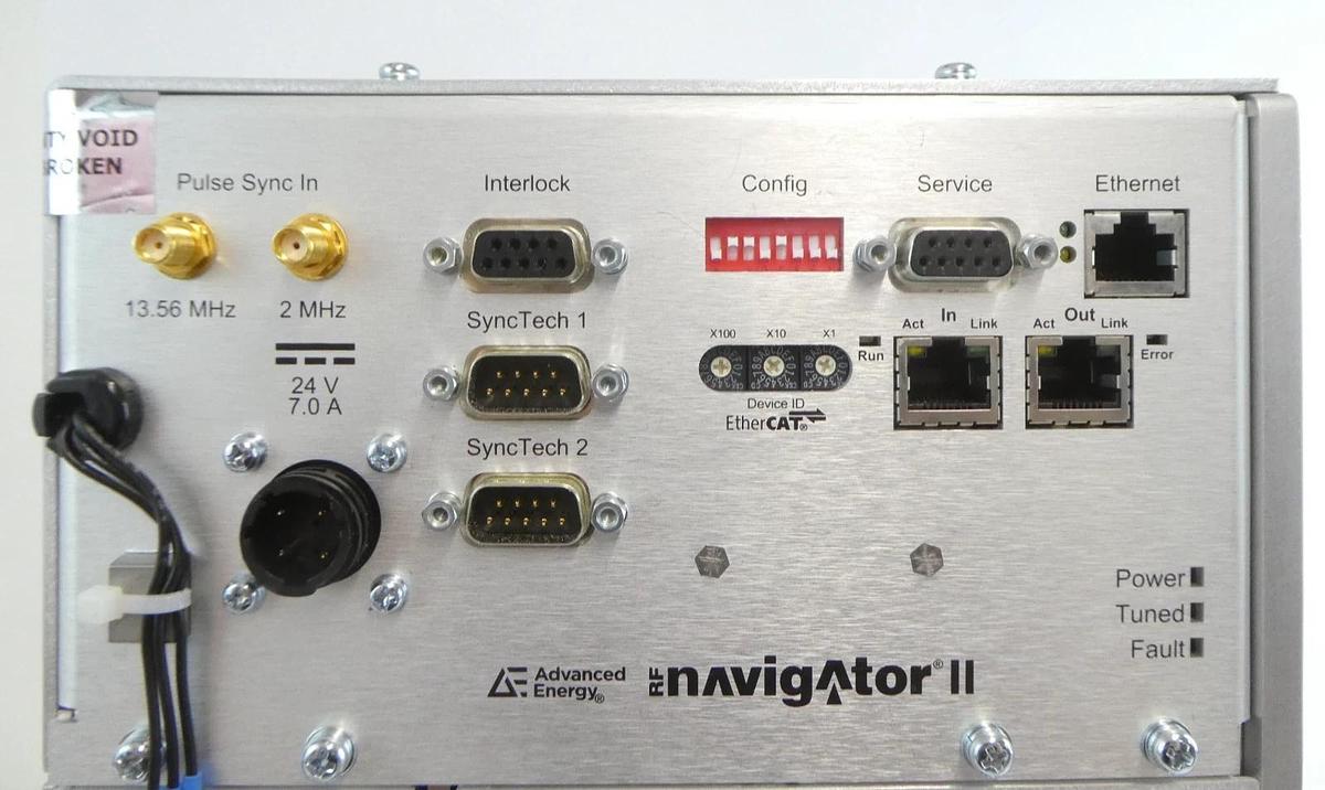 Used Navigator II AE Advanced Energy 3155999-436 13.56 MHz RF Match Unit Working