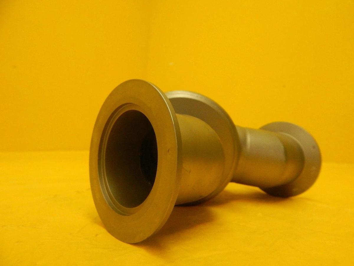 Used High Vacuum Research NW50 Manual Inline Valve Vacuum Shut-Off MKS Used Working