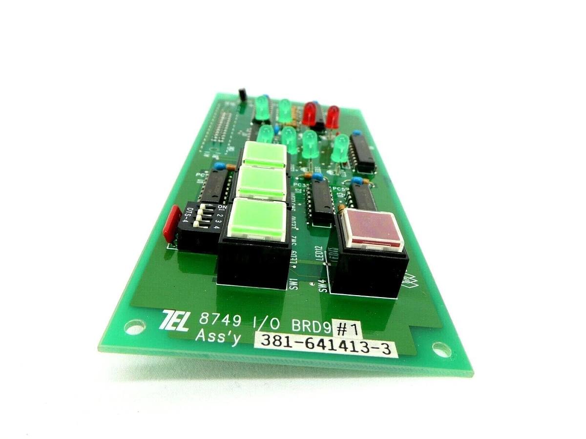 Used TEL Tokyo Electron 381-640926-3 8749 Connector Board PCB 308-640926-2 Working