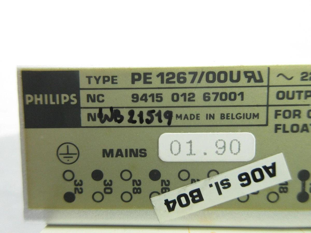 Used Philips 9415 012 67001 Power Supply PCB Card PE 1267/00U ASML PAS 5000/2500 Used