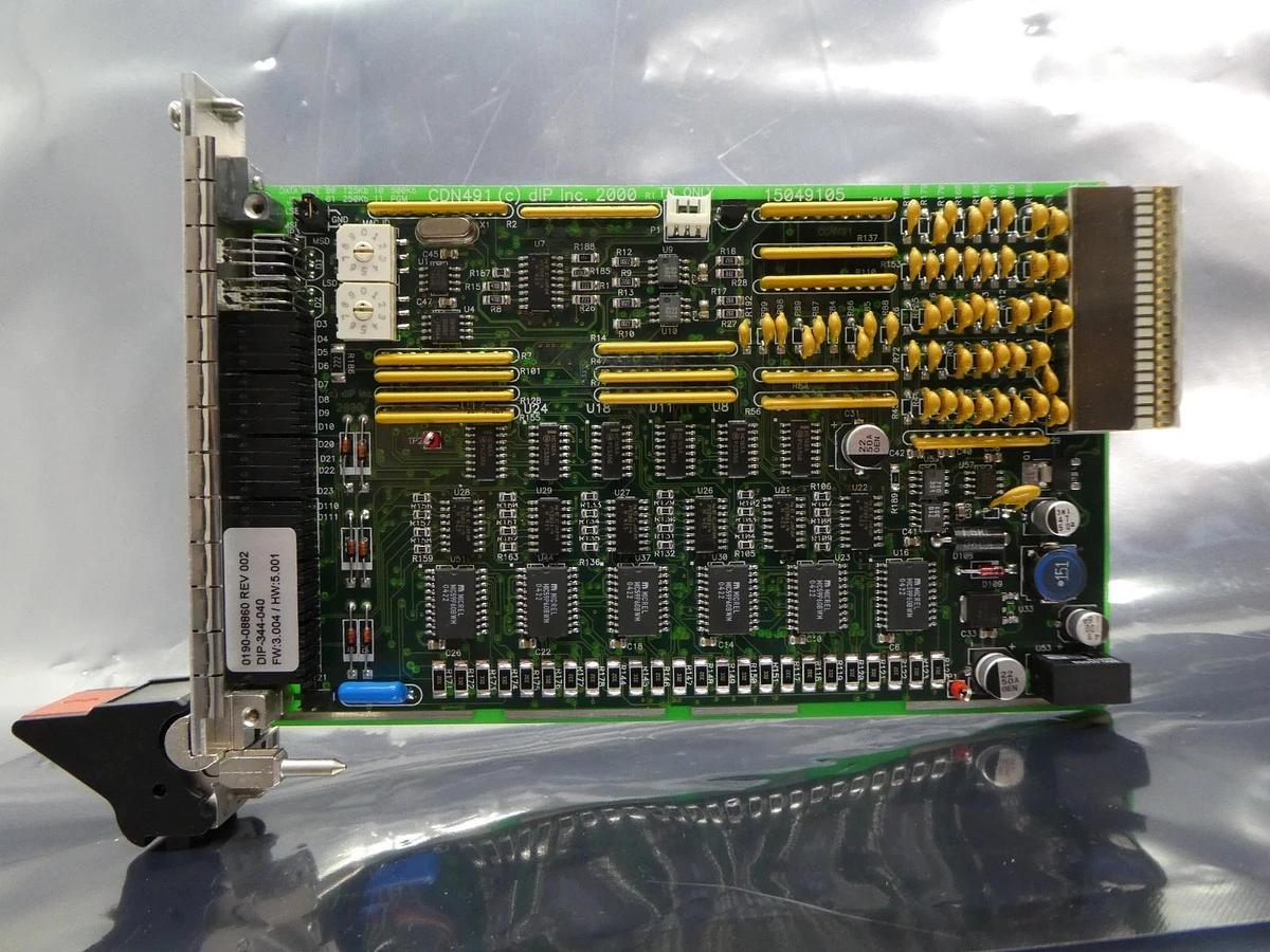 Used DIP 15049105 DeviceNet I/O PCB Card CDN491 AMAT 0190-08860 Working Surplus