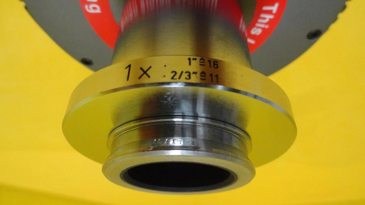 Used RS Roper Scientific RTE/CCD-1300-Y/HS UV CCD Microscope Camera Working