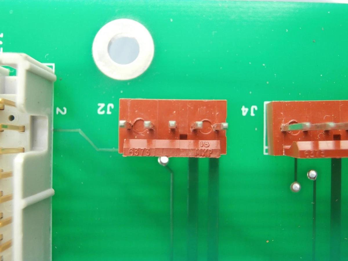 Used ASM Advanced Semiconductor Materials 201012 Connector Board PCB ETMI 201011 Used