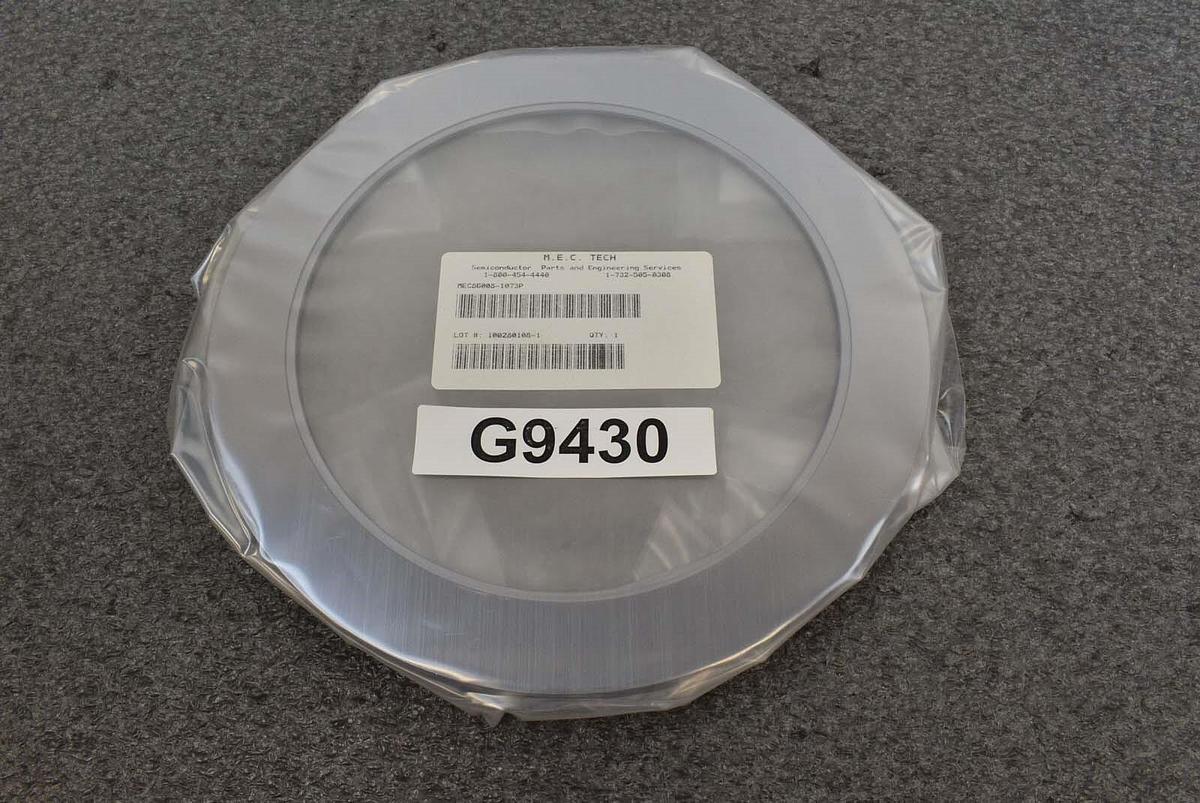 Used Tokyo Electron MEC86008-1073P Focus Ring SI 3.4mm P-Type Flat