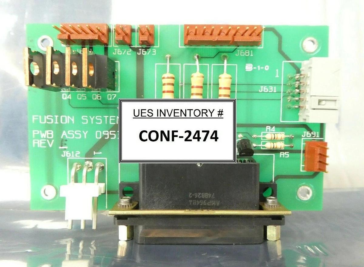 Used Fusion Systems 095331 Transporter Stepper PCB Axcelis Fusion Working Surplus