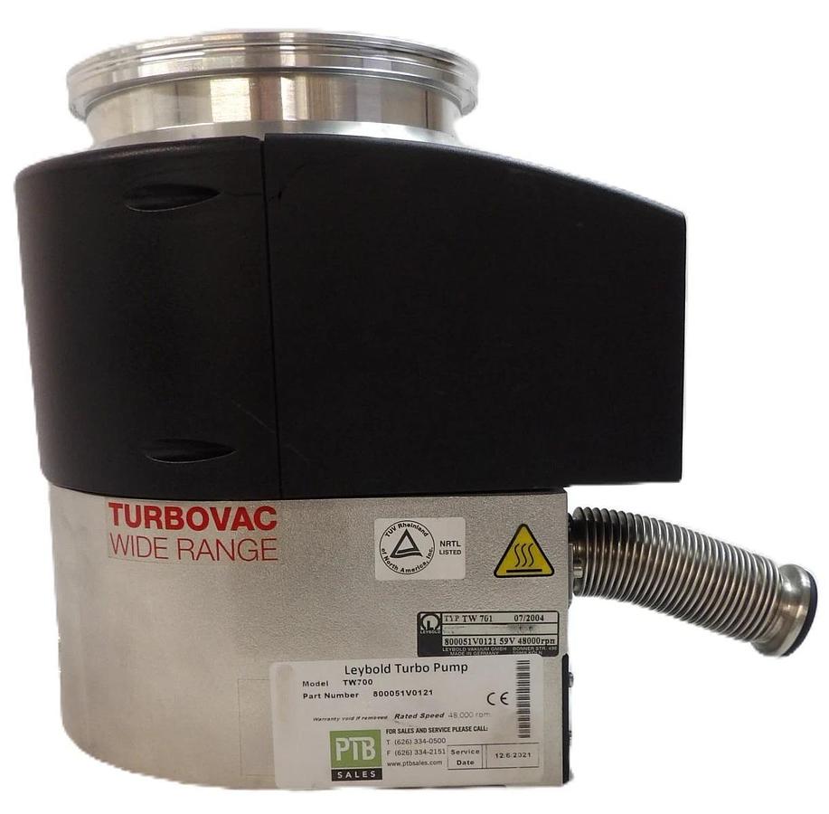 Used TURBOVAC TW 700 Leybold 800051V0121 Turbomolecular Pump Turbo Working