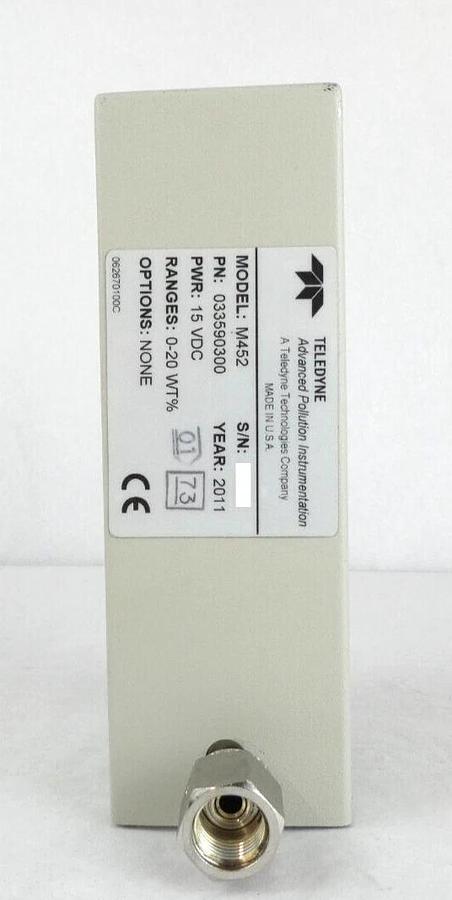 Used Teledyne Instruments 033590300 Ozone Processor Sensor M452 Working Surplus