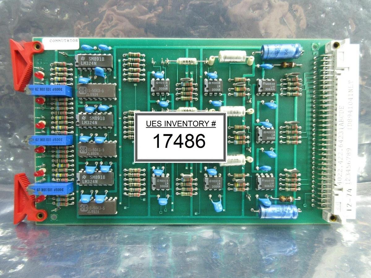 Used ASML 4022.422.64230 Commutator PCB Card 4022.422.6423 PAS 5000/2500 Used Working