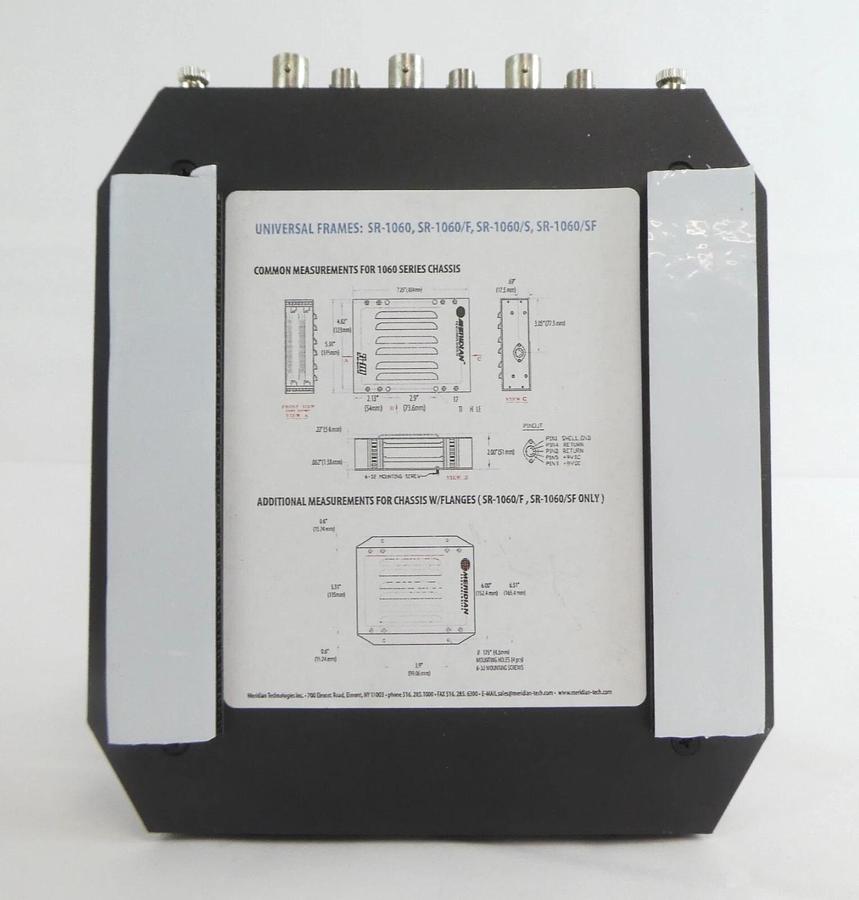 Meridian SR-1060/F Fiber Optic Transmission System PXA-500iR-33/33-0 SR-1002 New