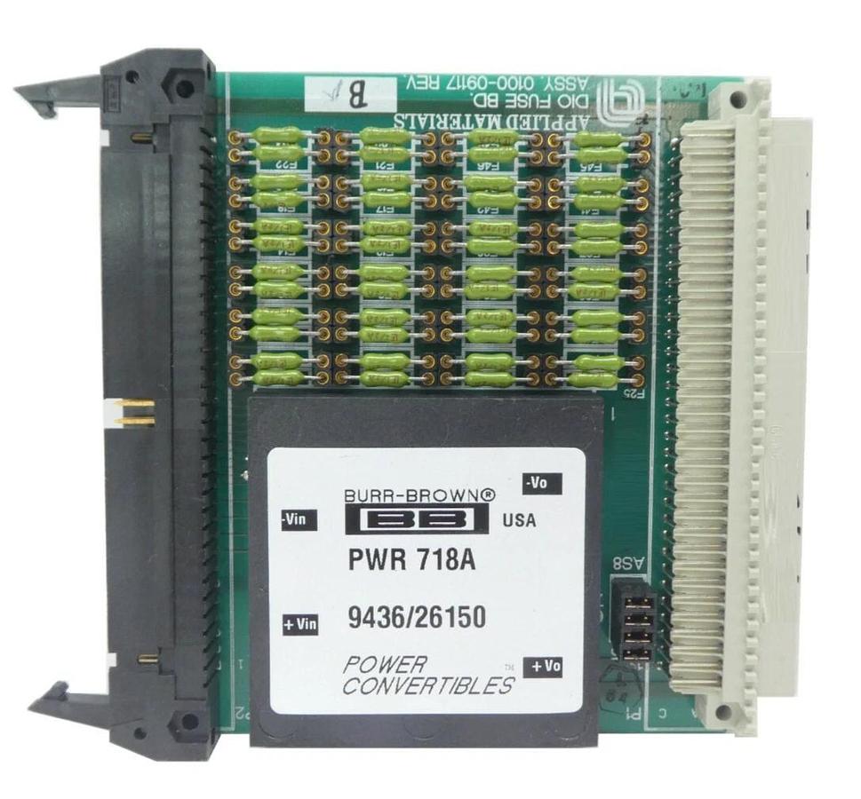 Used AMAT Applied Materials 0100-09117 DIO Fuse Board PCB Precision 5000 P5000 Spare
