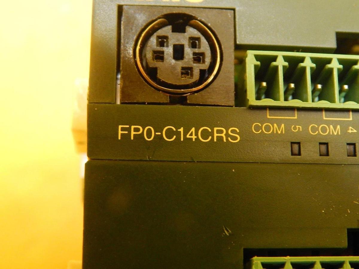 Used Matsushita NAiS Programmable PLC System FP0-C14 FP0-E16 FP0-A21 Used Working