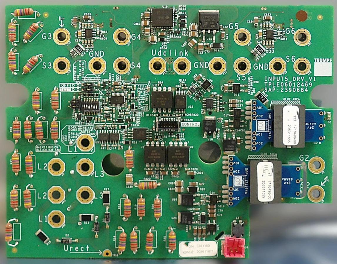 Used Trumpf Huttinger 2391150 PCB INPUT5 DRV V1 TruPlasma Lot of 2 Working Surplus