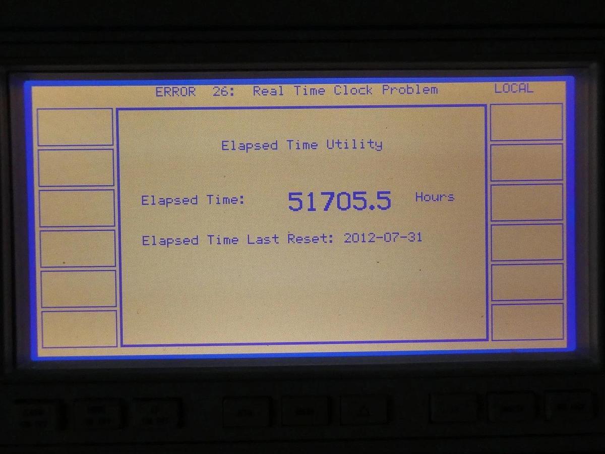 Used IFR 2040 10khz-1.35Ghz Low Noise Signal Generator Ver. 9.15 Error 26 Untested