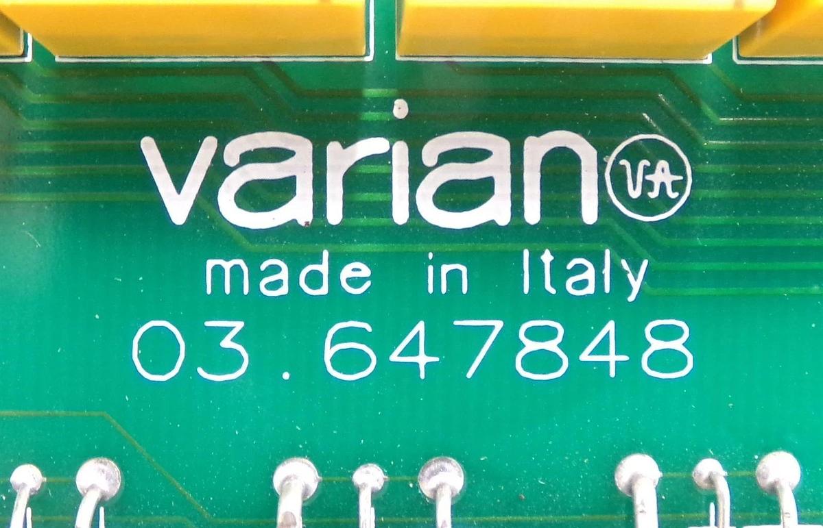 Used Varian 928-4110 Controller Board Assembly 03.647848 Working Surplus