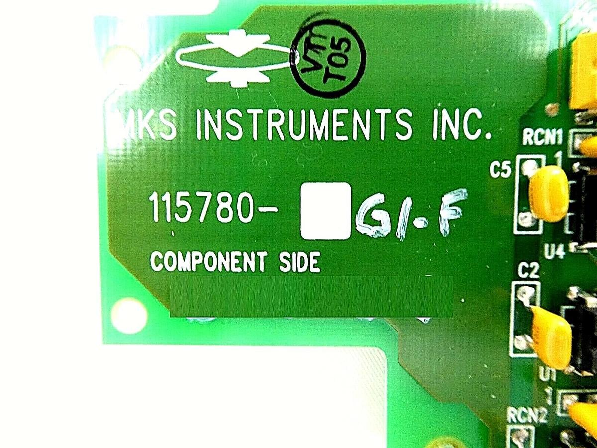 Used MKS Instruments 115780-G1-F Display Panel Knob Interface PCB Board 115779-B