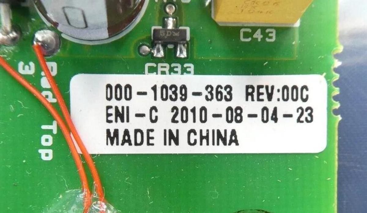 Used ENI Power Systems 003-1039-363 Power Interface PCB 000-1039-363 Lot of 5 Working