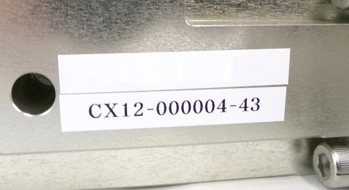 Used V-Tex CX12-000004-43 Pneumatic Slit Valve ROLLCAM TEL Cleaned Working