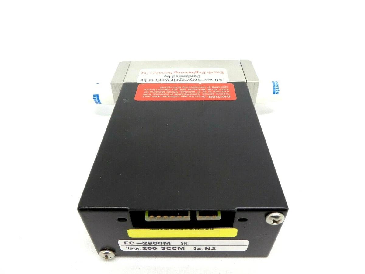 Used Tylan FC-2900M Mass Flow Controller MFC 200 SCCM N2 2900 Series Working Surplus
