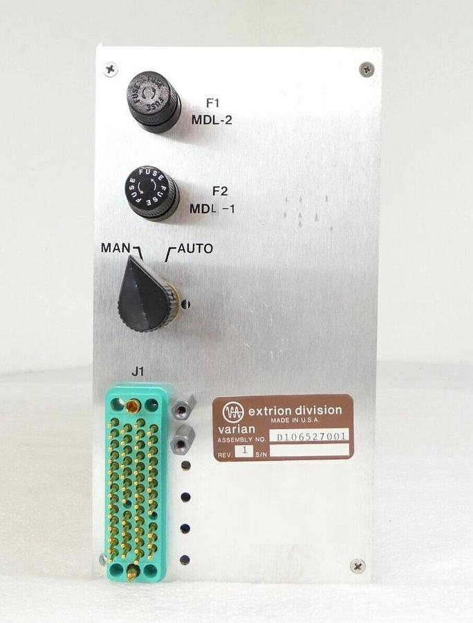 Used Varian Ion Implant Systems D106527001 End Station Vacuum System Module Working