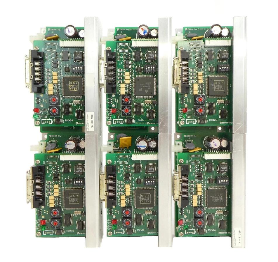 Used Oriental Motor ASD18B-K AlphaStep Closed Loop Driver PCB Lot of 6 Working