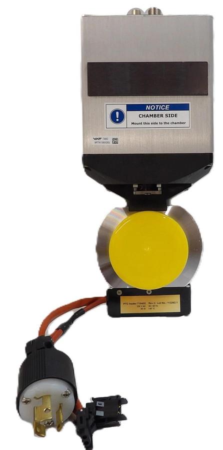 Used VAT Butterfly Control Valve Series 612 Lot of 2 Working