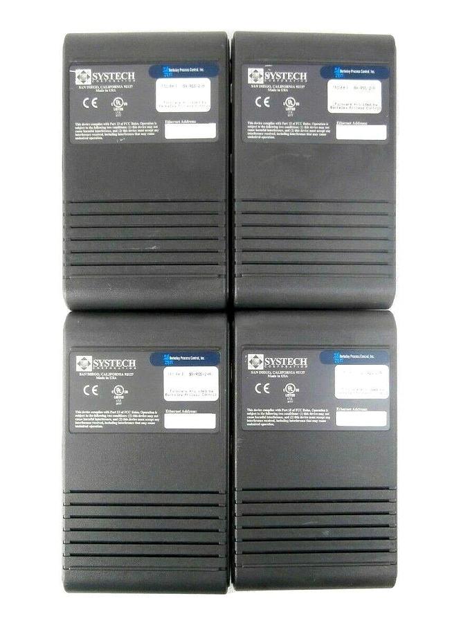 Used Systech BX-RSS-2-A Gateway Berkeley Process Control Lot of 4 AMAT Working
