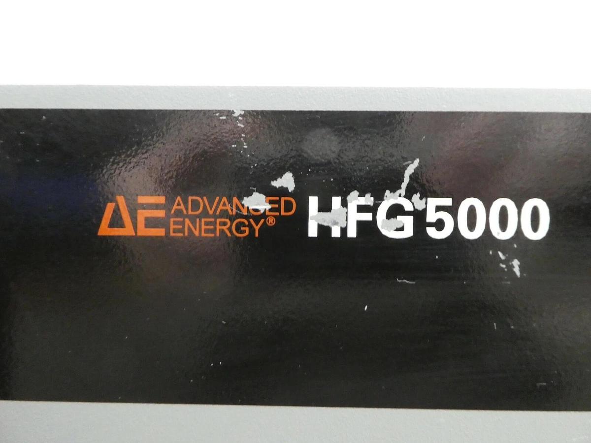 Used HFG 5000 AE Advanced Energy 660-098720-001 HF Generator 3155095-001A As-Is