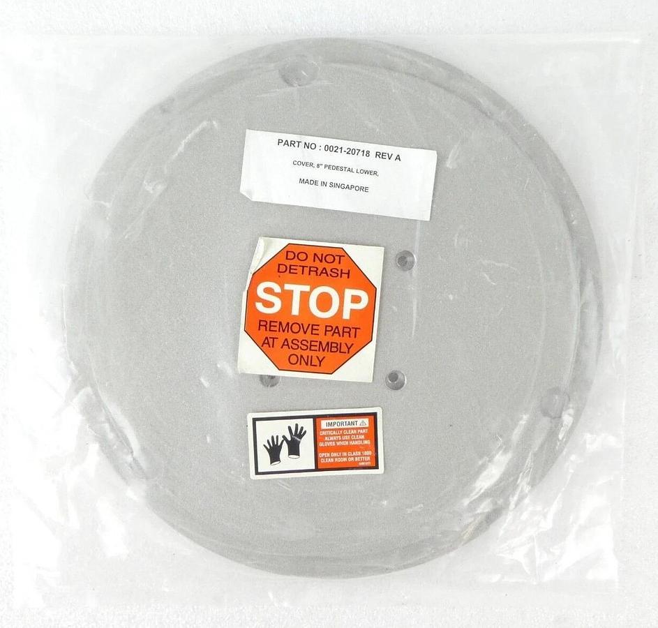 Refurbished AMAT Applied Materials 0021-20718 8" Lower Pedestal Cover Lot of 2 Refurbished