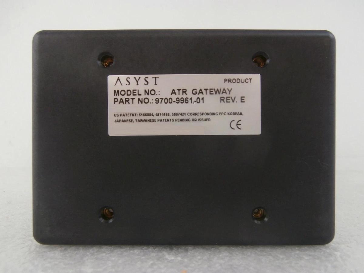 Used Asyst Technologies 9700-9961-01 RFID Advantag ATR Gateway Rev. E Working Surplus
