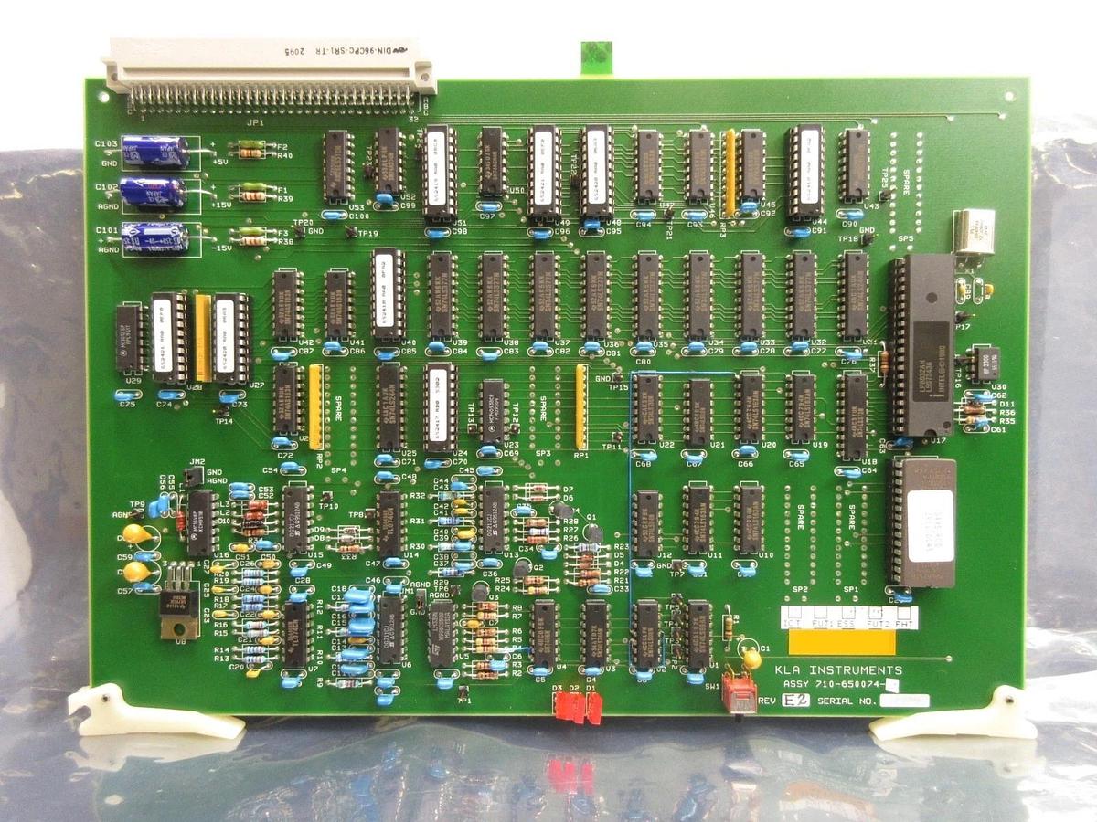 Used KLA Instruments 710-650074-20 Processor PCB Card Rev. E2 2132 200mm Used Working