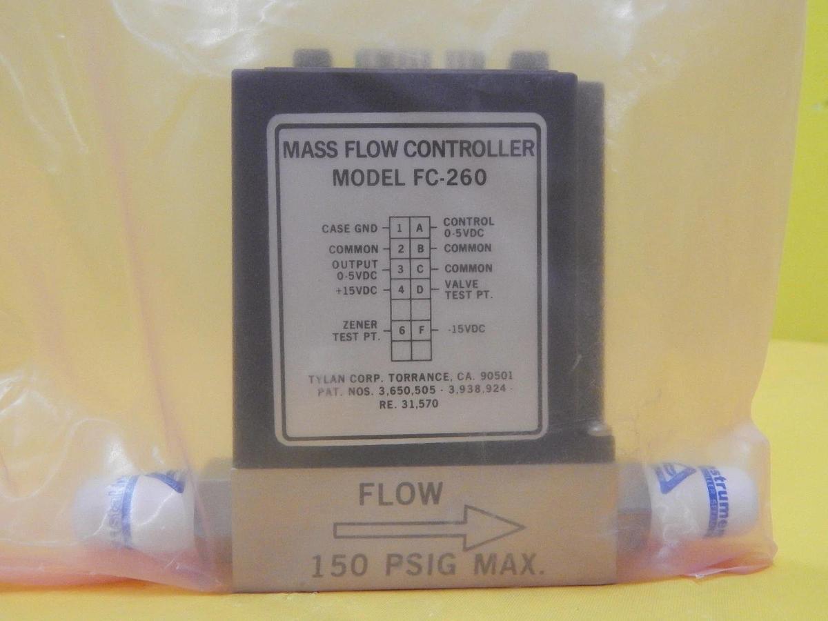Refurbished Tylan General FC-260V Mass Flow Controller MFC 400 SCCM 5%PH3/95%N2 Refurbished