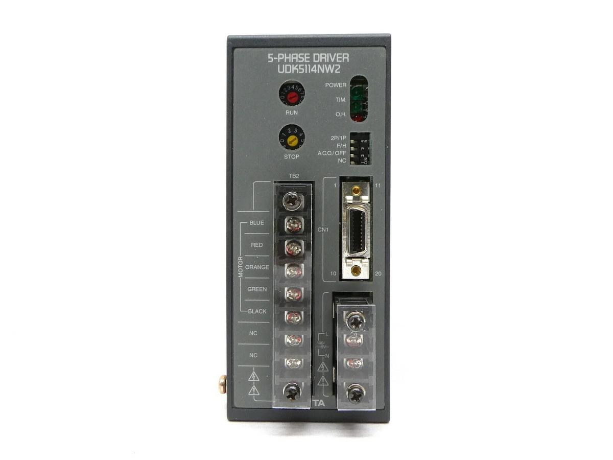 Used Oriental Motor UDK5114NW2 5-Phase Servo Driver VEXTA Working Surplus