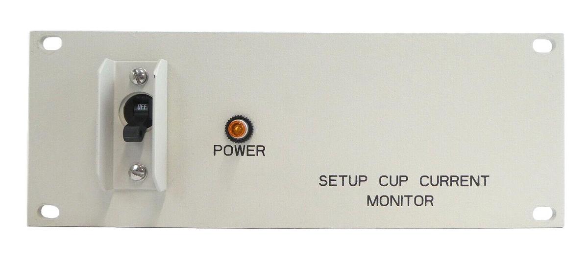 Used Varian E11076572 Setup Cup Current Monitor Module AMAT Working Surplus