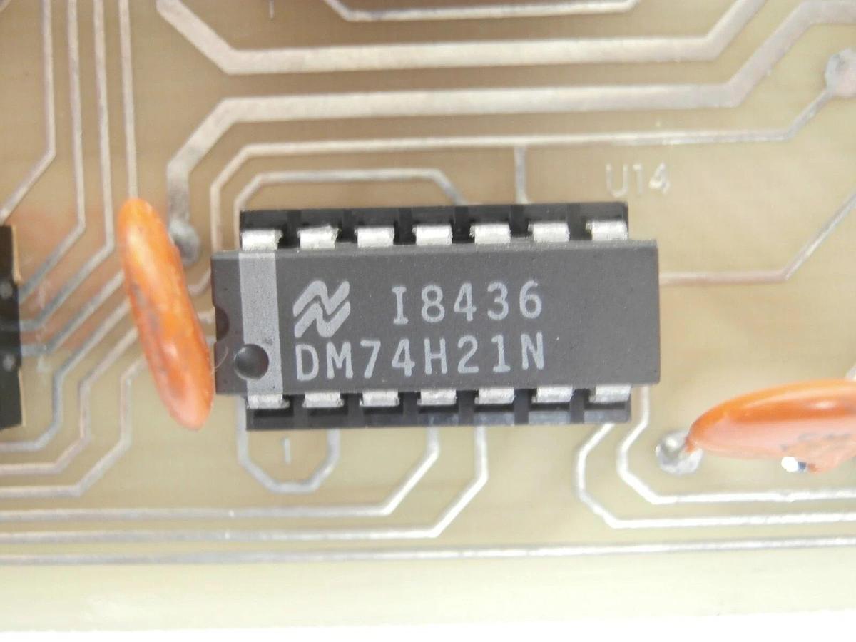 Used Varian Semiconductor VSEA DH4327001 24v Interface Logic PCB Card Working Surplus