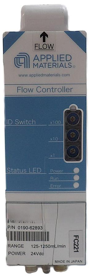 Used AMAT Applied Materials 0190-62893 Flow Controller 125-1250mL/min Working Spare