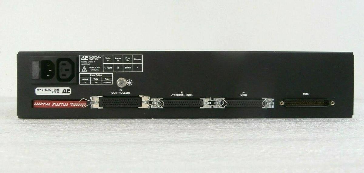 Used MDX AE Advanced Energy 3152243-002 B 6-Channel Selection Panel Working Spare