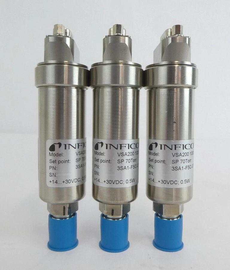 Used Inficon 3SA1-FC-0700 Absolute Vacuum Switch Reseller Lot of 11 Working Surplus