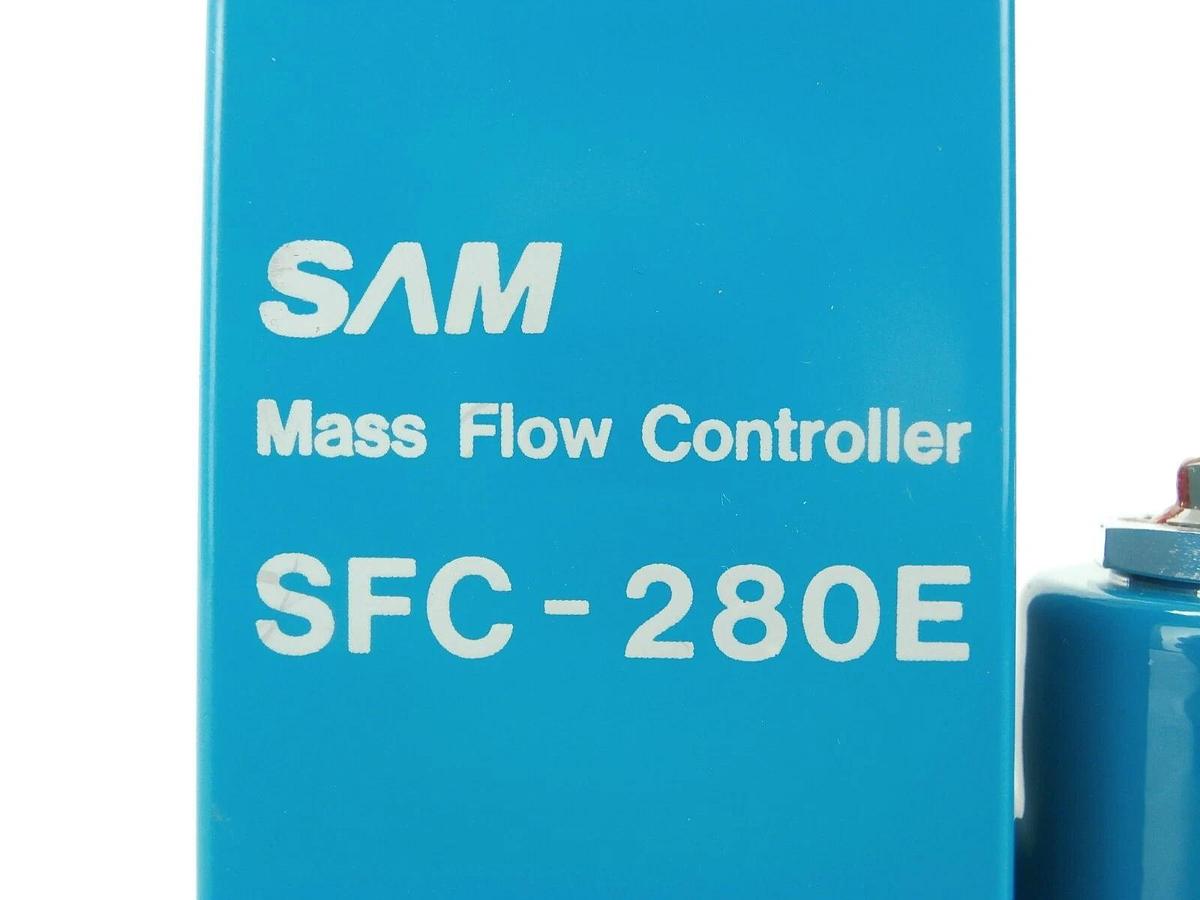 Used SAM Hitachi Metals SFC280ERC-4V Mass Flow Controller MFC SFC-280E 500 CCM Ar