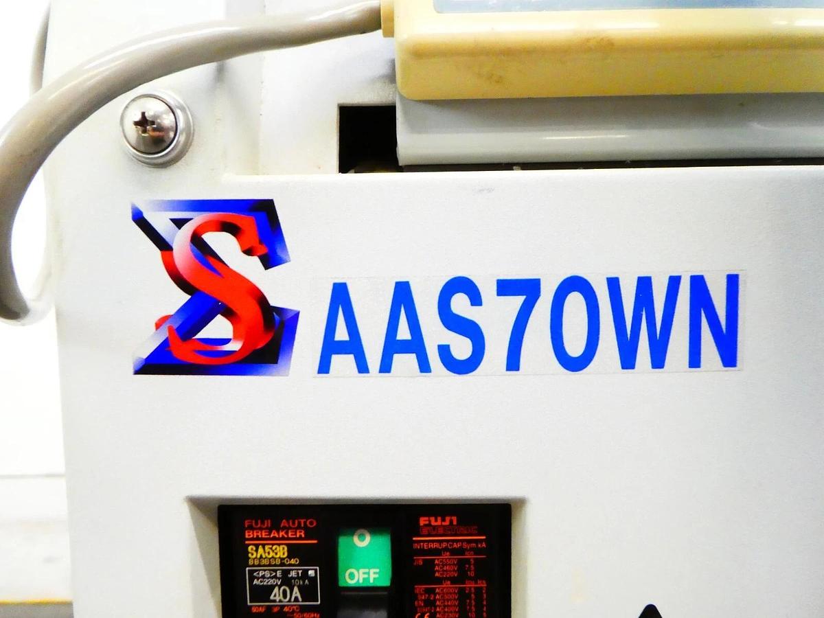 Used Ebara AAS70WN Heavy Duty Dry Vacuum Pump AAS Series Tested Not Working As-Is