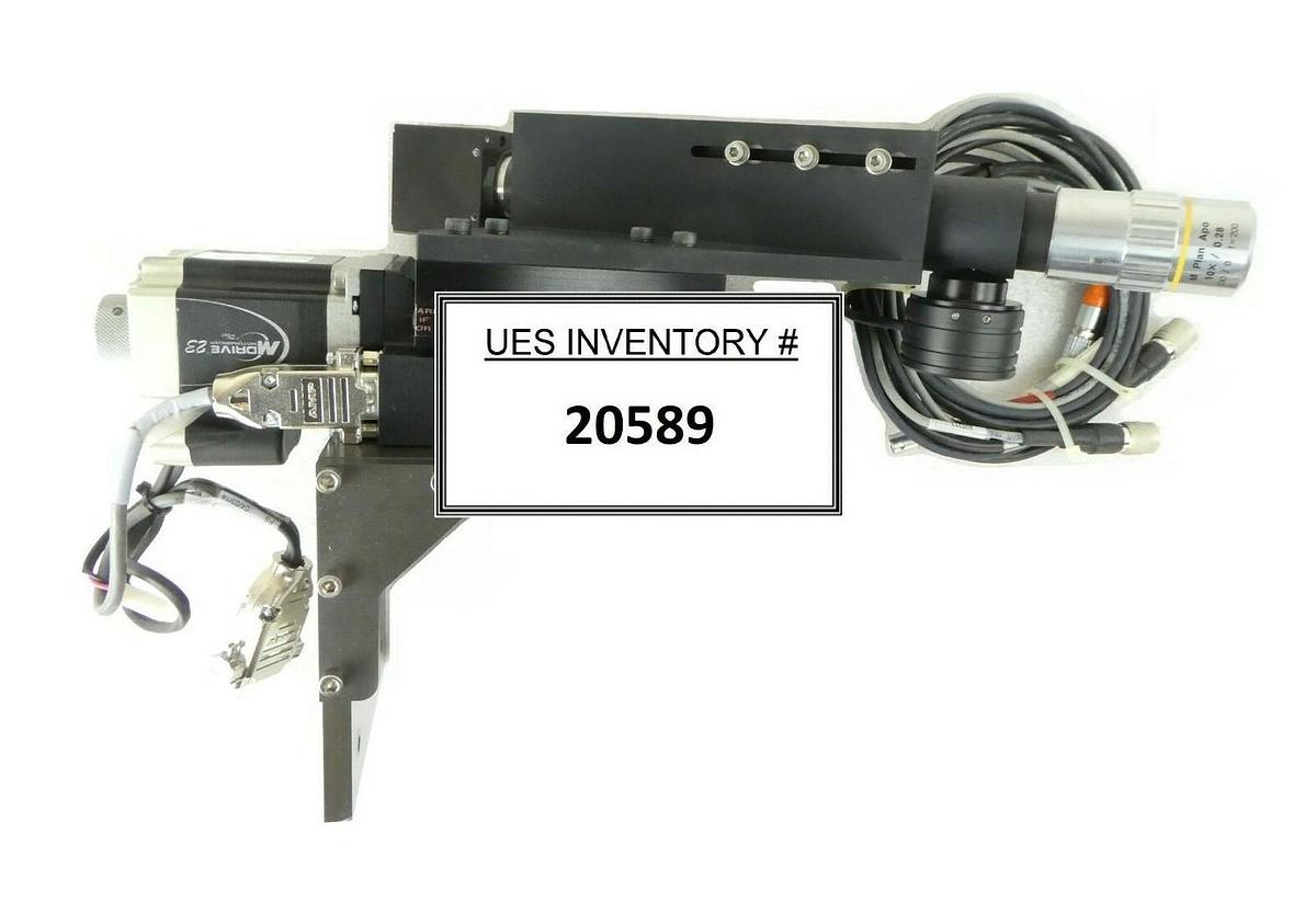 Used CAPRES A/S Copenhagen Applied Research M300 Microscope Inspection Unit Working