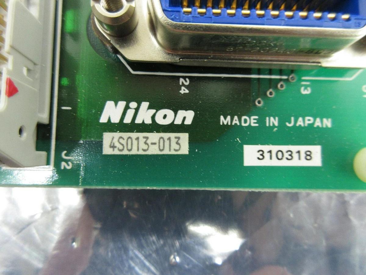 Used Nikon 4S013-013 Interface Board PCB NSR System Used Working