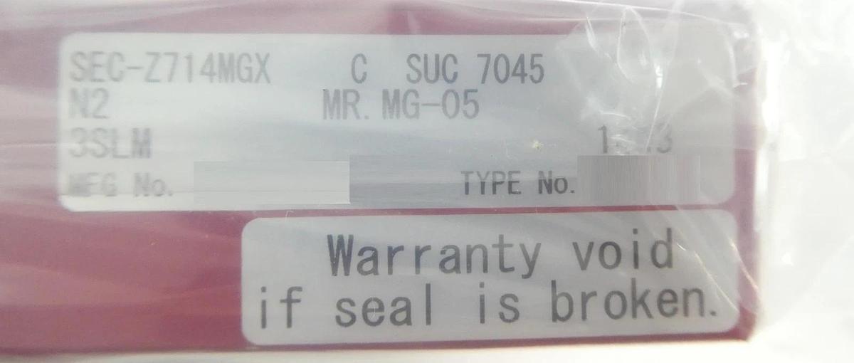 Refurbished Horiba STEC SEC-Z714MGX Mass Flow Controller MFC Z700 2 SLM He Lot of 4 Refurb