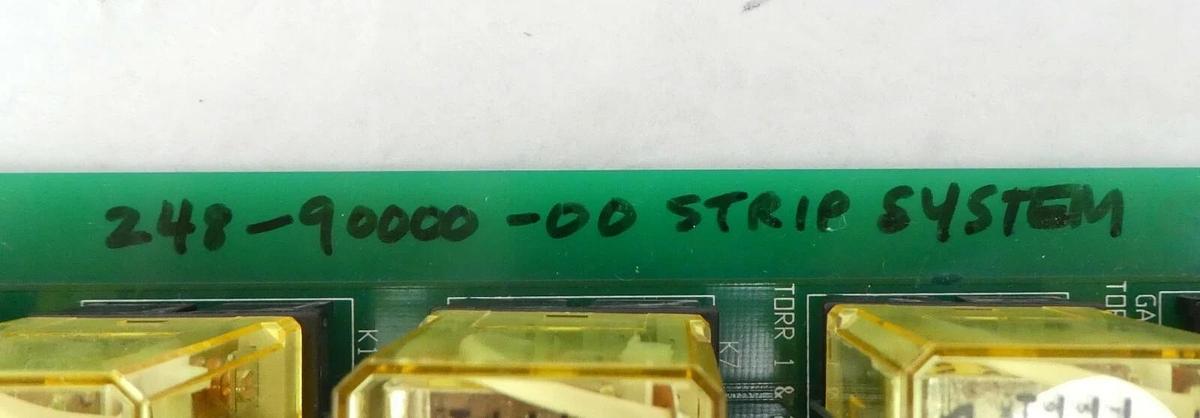 Used Mattson Technology 248-90000-00 Main AC Strip and CVD Relay PCB Working Spare