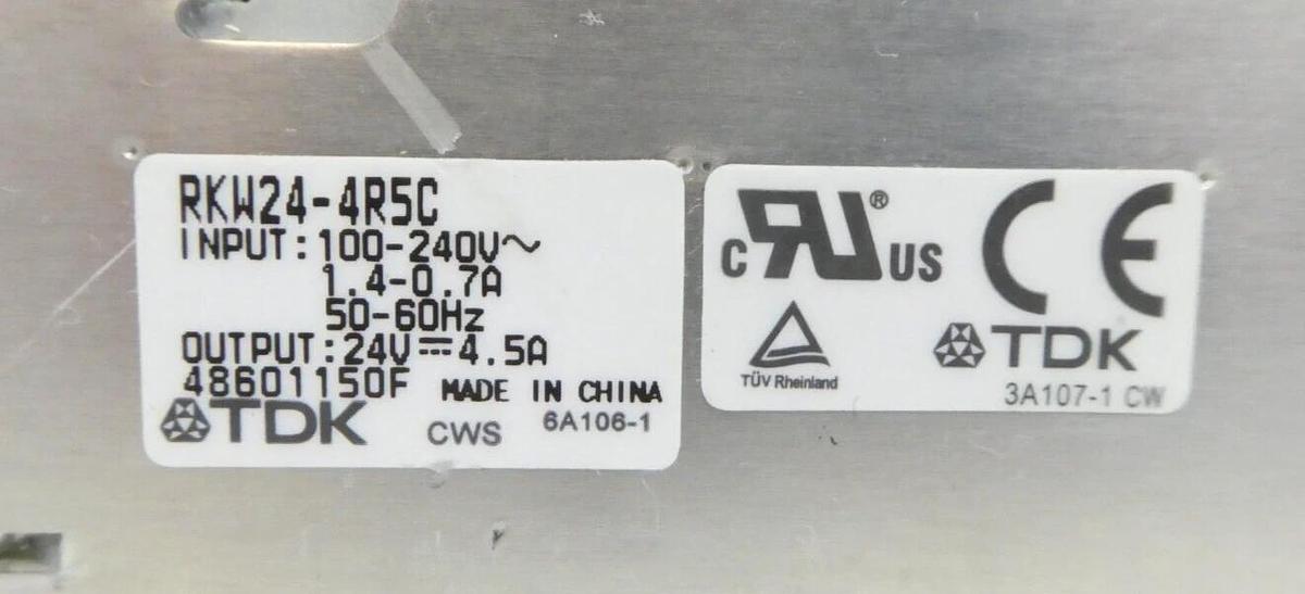 Used TDK RKW24-4R5C 24VDC Power Supply Nikon NSR System Working Surplus