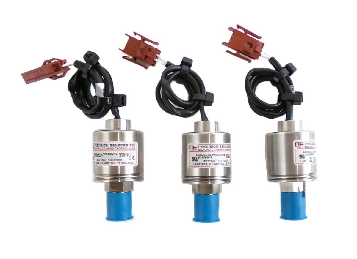 Used UE Precision Sensors E36W-H42 Absolute Pressure Switch Reseller Lot of 3 Working